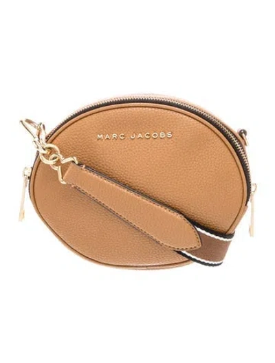 Pre-owned Marc Jacobs Leather Crossbody Bag In Brown