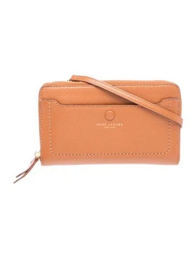 Pre-owned Marc Jacobs Leather Crossbody Bag In Brown
