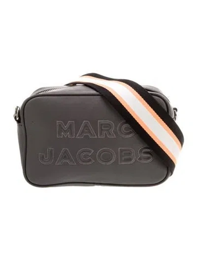 Pre-owned Marc Jacobs Leather Crossbody Bag In Gray