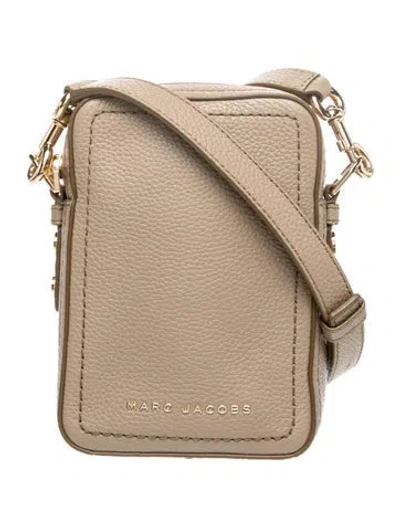 Pre-owned Marc Jacobs Leather Crossbody Bag In Neutral