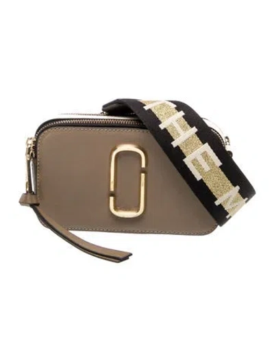 Pre-owned Marc Jacobs Leather Crossbody Bag In Neutral