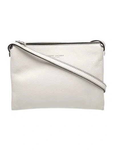 Pre-owned Marc Jacobs Leather Crossbody Bag In Neutral