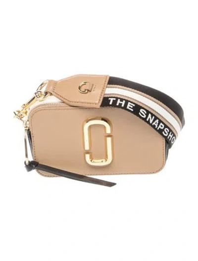 Pre-owned Marc Jacobs Leather Crossbody Bag In Neutrals