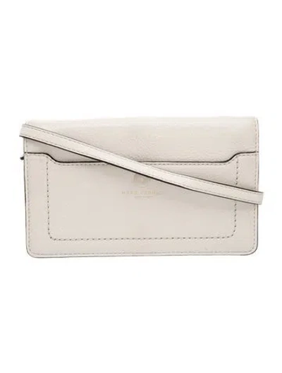 Pre-owned Marc Jacobs Leather Crossbody Bag In Neutrals
