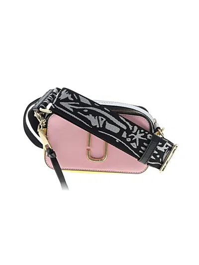 Pre-owned Marc Jacobs Leather Crossbody Bag In Pink