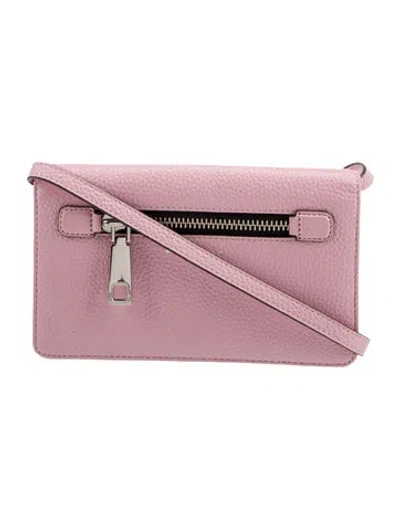 Pre-owned Marc Jacobs Leather Crossbody Bag In Pink