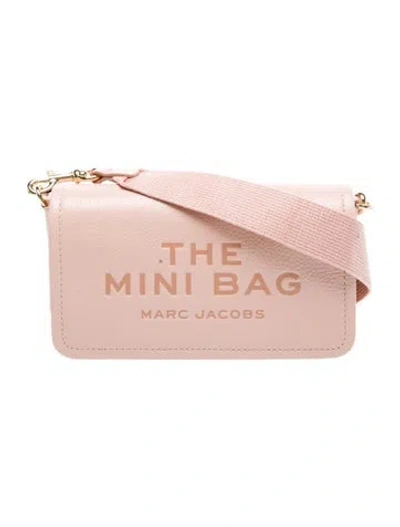 Pre-owned Marc Jacobs Leather Crossbody Bag In Pink