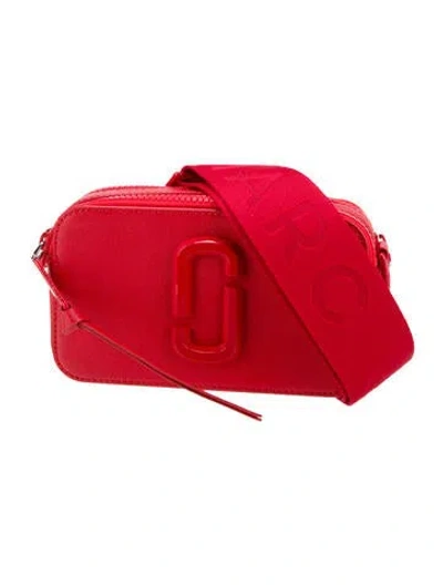 Pre-owned Marc Jacobs Leather Crossbody Bag In Red