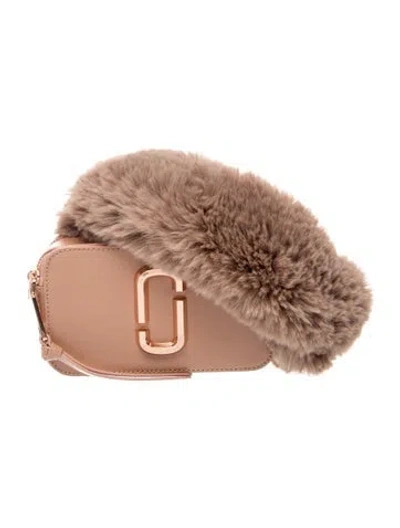 Pre-owned Marc Jacobs Leather Crossbody Bag W/ Tags In Neutrals