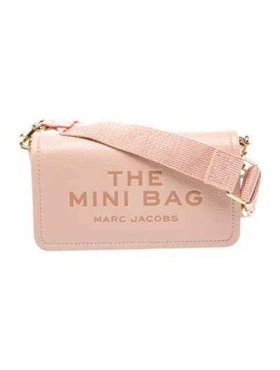 Pre-owned Marc Jacobs Leather Crossbody Bag W/ Tags In Pink