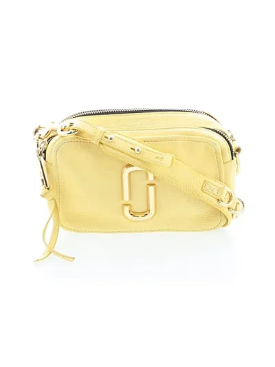 Pre-owned Marc Jacobs Leather Crossbody Bag In Yellow