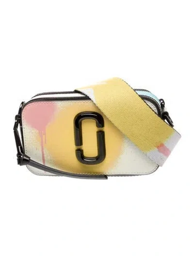 Pre-owned Marc Jacobs Leather Crossbody Bag In Yellow