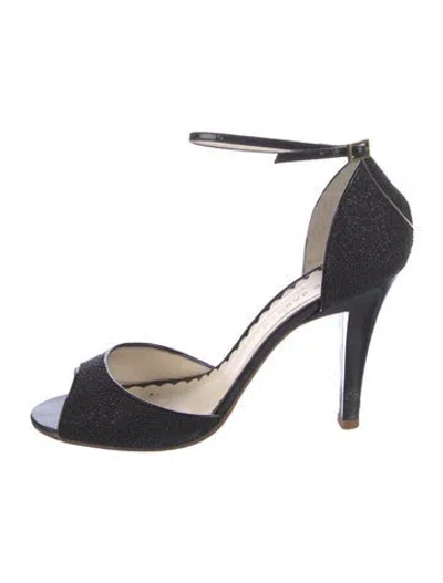 Pre-owned Marc Jacobs Leather D'orsay Pumps In Black