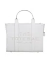 Marc Jacobs The Leather Small Tote Bag In White