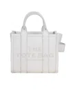 Marc Jacobs The Nano Tote Bag Charm In Cotton/silver