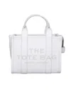 Marc Jacobs The Leather Small Tote Bag In White