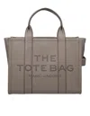 Marc Jacobs The Leather Crossbody Tote Bag In Gray