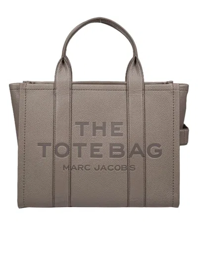 Marc Jacobs Leather Handbag In Gray