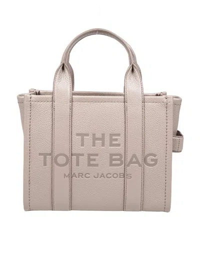 Marc Jacobs Leather Handbag In Grey
