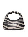 Marc Jacobs The Zebra Printed Sack Shoulder Bag In Multicolor