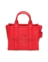 Marc Jacobs Versatile Textured Leather Tote In Red