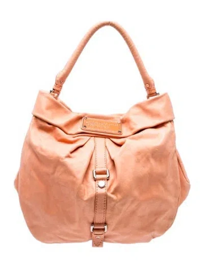 Pre-owned Marc Jacobs Leather Hobo In Brown