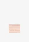 Marc Jacobs Leather Logo Cardholder In Pink