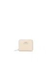 Marc Jacobs Leather Logo Wallet In White
