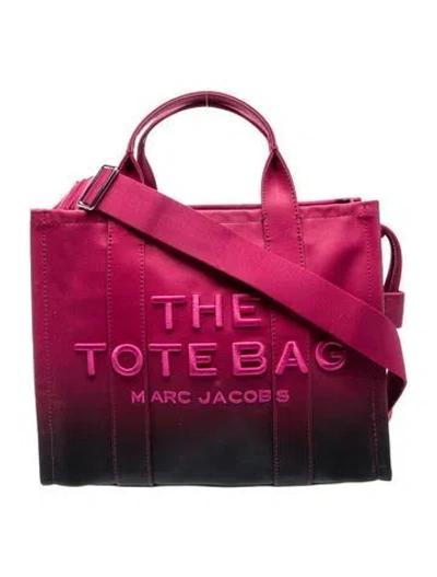 Pre-owned Marc Jacobs Leather Messenger Bag In Pink