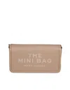 Marc Jacobs The Mini Bag In Camel Color Leather In Nude
