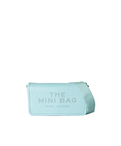 Marc Jacobs Leather Mini Bag In Blue