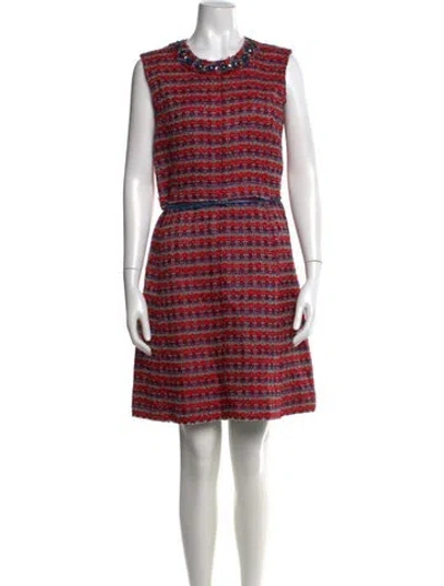 Pre-owned Marc Jacobs Leather Mini Dress