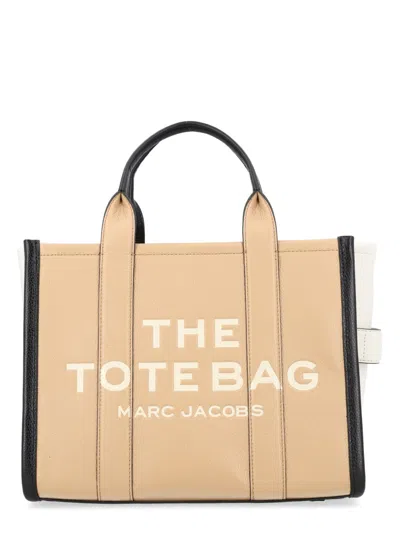 Marc Jacobs Leather Mini Handbag For Women - Spring/summer 2026 In Sand
