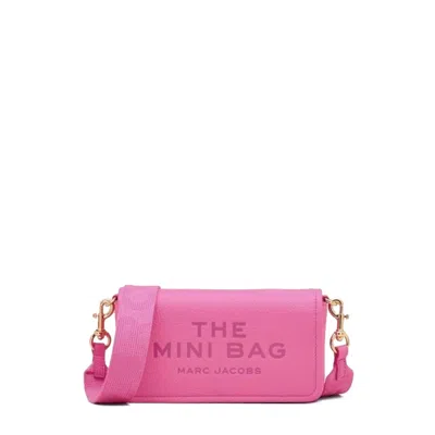 Marc Jacobs Leather Mini Items Wallet In Pink