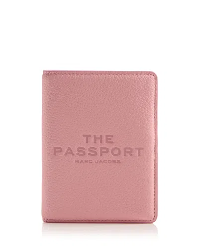 Marc Jacobs Leather Passport Case In Pattern