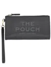 Marc Jacobs Leather Pouch In Black