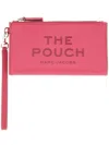 Marc Jacobs Leather Pouch In Pink