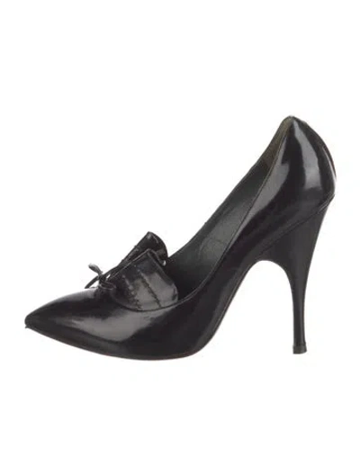 Pre-owned Marc Jacobs Leather Pumps In Black