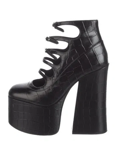 Pre-owned Marc Jacobs Leather Pumps In Black