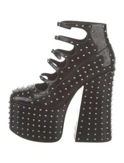 Pre-owned Marc Jacobs Leather Pumps In Black