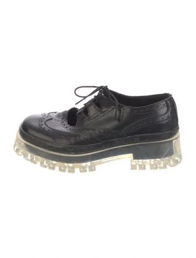 Pre-owned Marc Jacobs Leather Pumps In Black