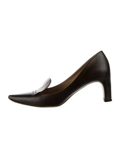 Pre-owned Marc Jacobs Leather Pumps In Brown