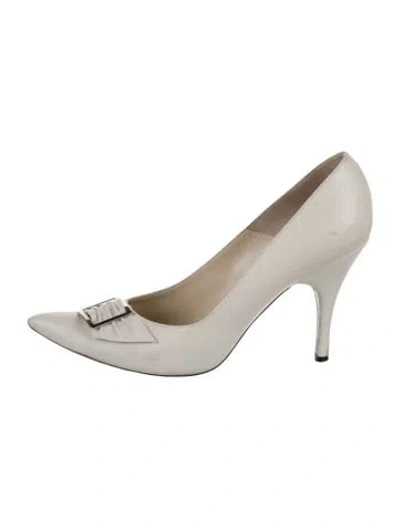 Pre-owned Marc Jacobs Leather Pumps In White