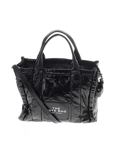 Pre-owned Marc Jacobs Leather Satchel In Black