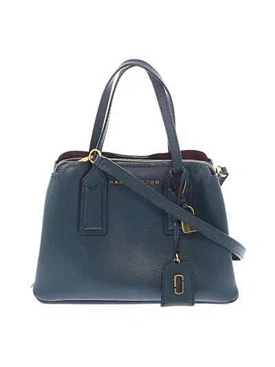 Pre-owned Marc Jacobs Leather Satchel In Blue