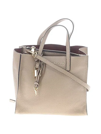 Pre-owned Marc Jacobs Leather Satchel In Tan