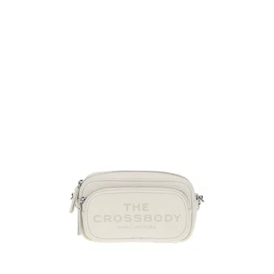 Marc Jacobs The Adjustable Textured Crossbody Bag In White