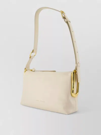 Marc Jacobs Leather Shoulder Bag In Neutral