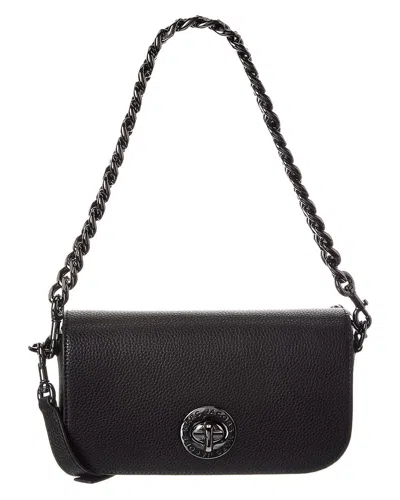 Marc Jacobs Leather Shoulder Bag In Black