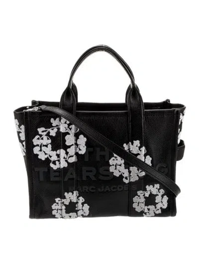 Pre-owned Marc Jacobs Leather Shoulder Bag In Black